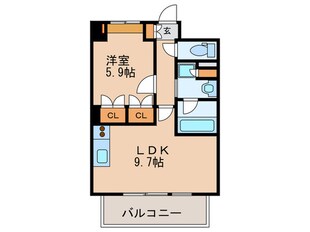 シティエール東梅田Ⅱの物件間取画像